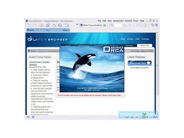 Orca Browser (Windows) software [anderson-che]